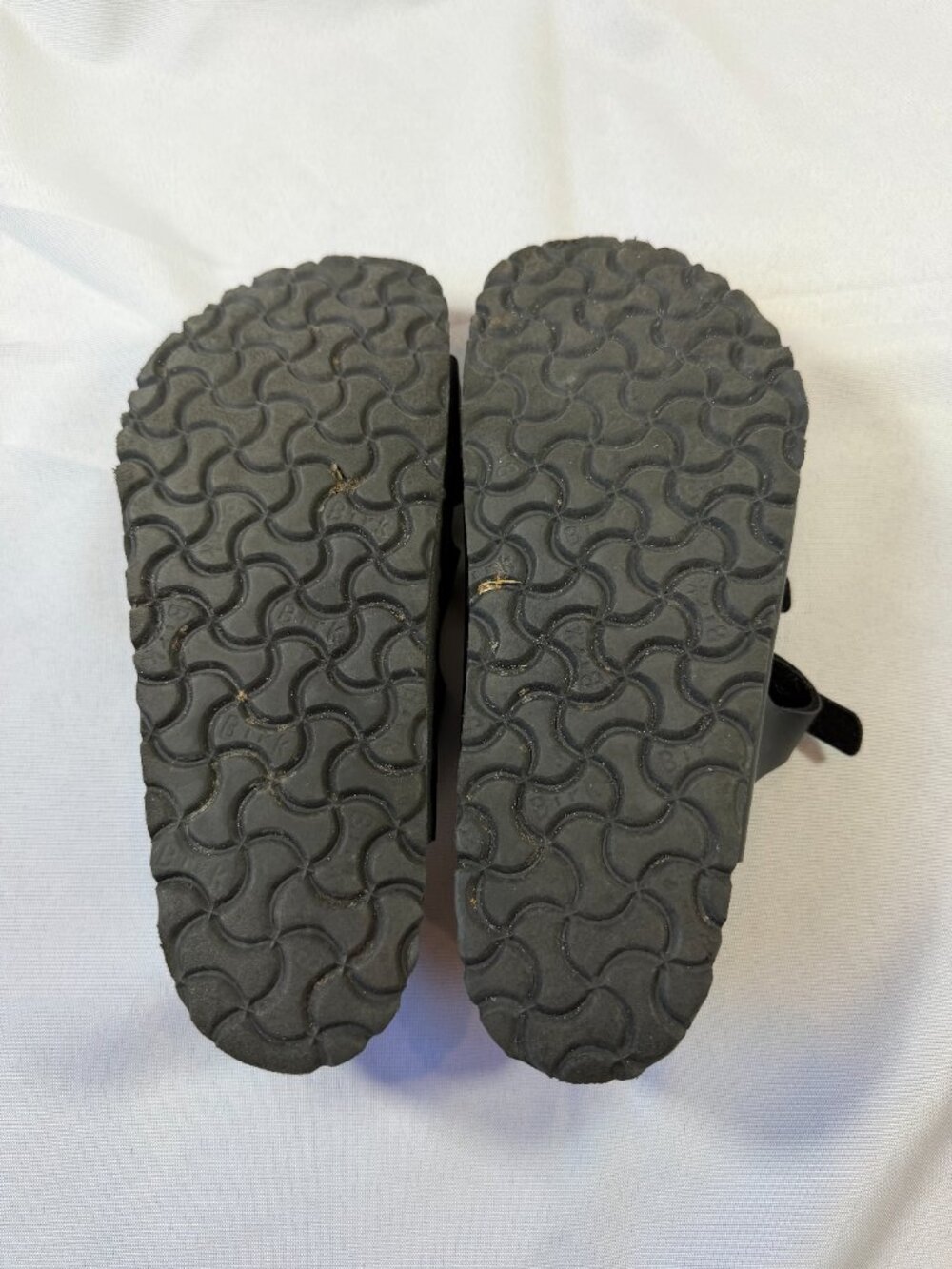 Birkenstock Florida 3 Strap Slides/Sandals, Black Size 37, US Wmn's Sz. 6-6.5 - Picture 7 of 9